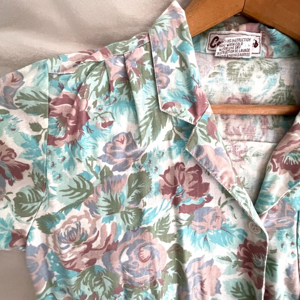 Vintage floral top